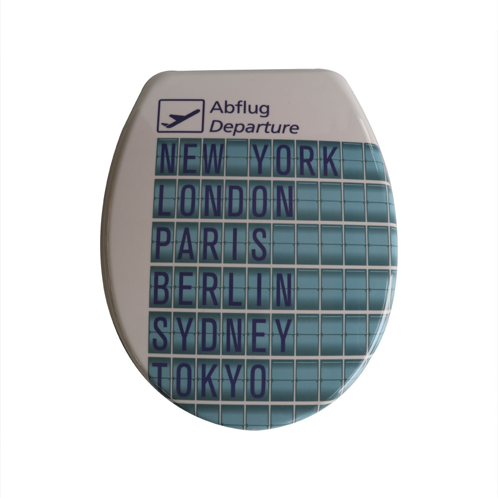 UF ढिलो ड्रप शौचालय सीट